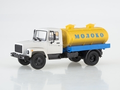 GAZ-3307 G6-OTA-4,2 Tanker Milk white-yellow Our Trucks #7 (limited edition)