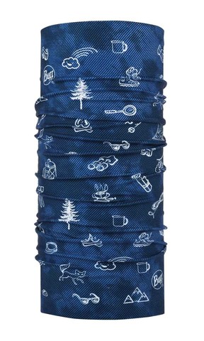 Картинка бандана-труба Buff Original Camp Navy - 1