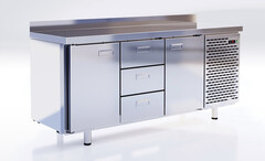 Морозильный шкаф стол Cryspi СШН-3,2 GN-1850