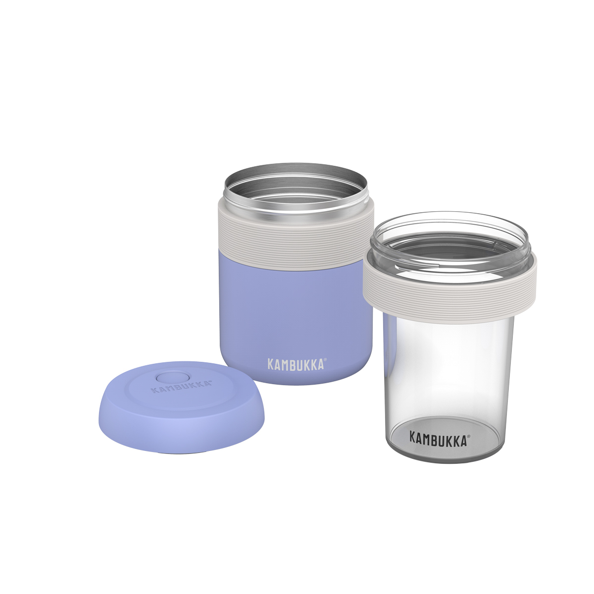 Термо ланч-бокс Kambukka Bora (600 мл), Лавандовый, арт. 11-06012 - фото 5