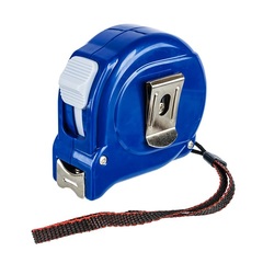 Рулетка КОБАЛЬТ Луч 7,5м x 25мм, корпус из ABS пластика (мех.стопор, белое матов. покрытие (247-323)