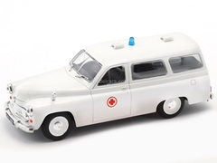 Warszawa 202A Ambulance white 1:43 Kultowe Auta PRL-u