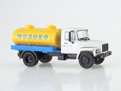 GAZ-3307 G6-OTA-4,2 Tanker Milk white-yellow Our Trucks #7 (limited edition)