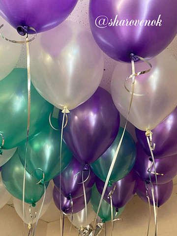 15 шаров Фиолетовое настроение