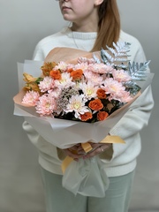 Букет цветов Сладкий абрикос