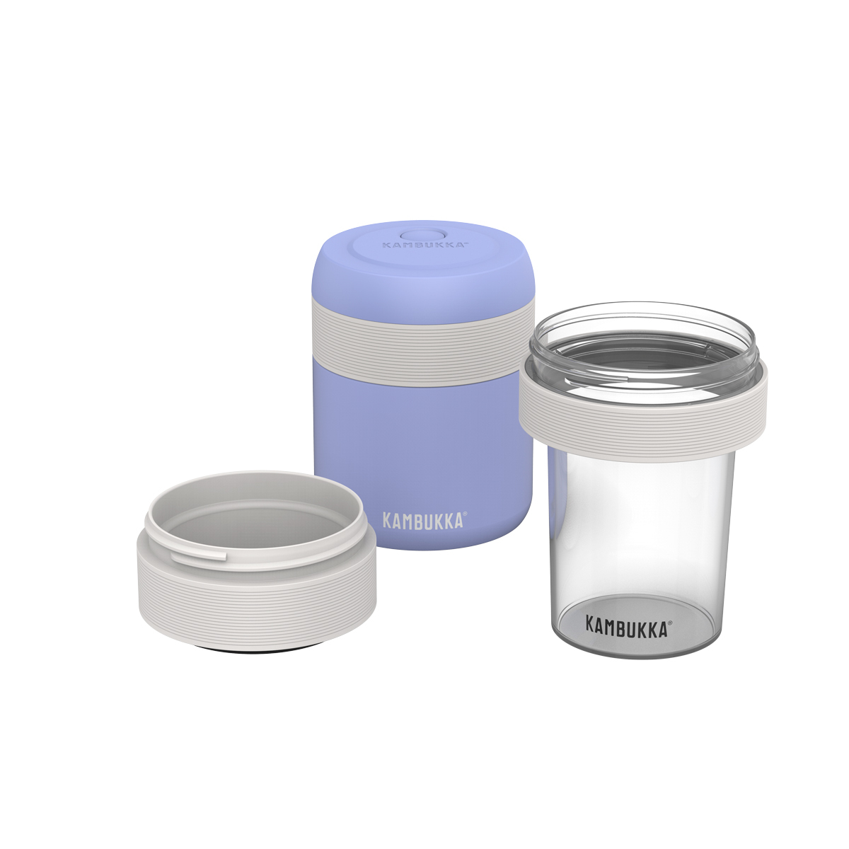 Термо ланч-бокс Kambukka Bora (600 мл), Лавандовый, арт. 11-06012 - фото 6