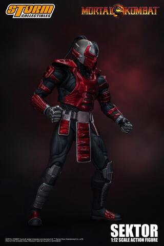 Фигурка Сектор масштаб 1/12 Мортал Комбат Storm Collectibles