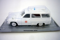 Warszawa 202A Ambulance white 1:43 Kultowe Auta PRL-u