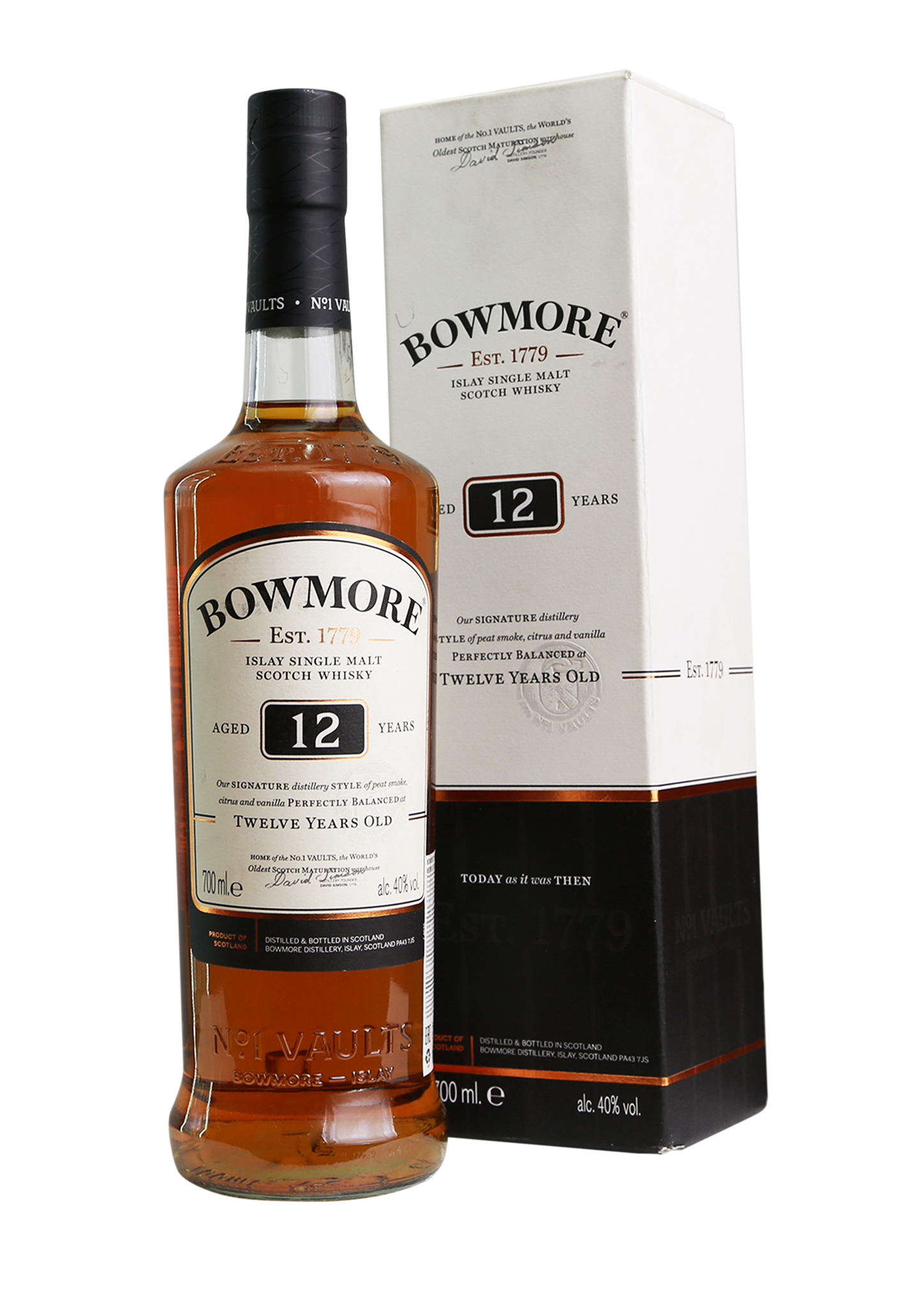 Виски Bowmore 12 YO 40%