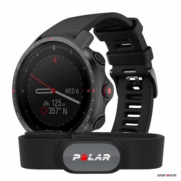 Polar Grit X Pro Black DLC HR (H9)