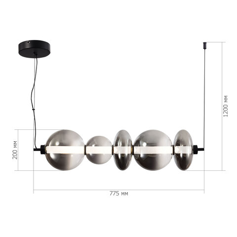 Светильник подвесной ST Luce Perlina SL6119.413.40
