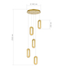 Светильник подвесной ST Luce Allungo SL6506.203.05