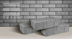 Кирпич TEREX Серый шале 1НФ
