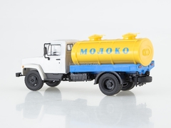 GAZ-3307 G6-OTA-4,2 Tanker Milk white-yellow Our Trucks #7 (limited edition)