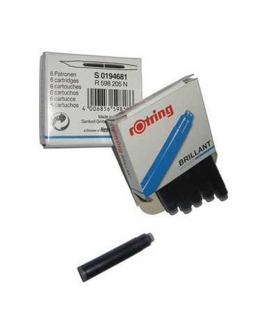 Картридж с чернилами Rotring International, Royal Blue (S0194681)