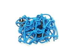 Сетка багажная (40x40) Rexwear 015489, пластиковый крючок, синий
