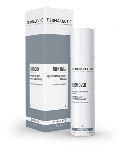 DERMACEUTIC Turn Over 15% Ночной стимулирующий крем с 15% гликолевой кислоты