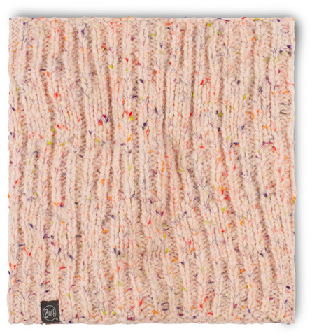Картинка шарф-труба Buff Neckwarmer Knitted Polar Kim Pale Pink - 6