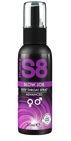 Лубрикант для орального секса S8 Deep Throat Spray - 30 мл. - Stimul8 STB97445