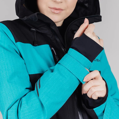 куртка NORDSKI Lavin Black/Malachite W NSW745117