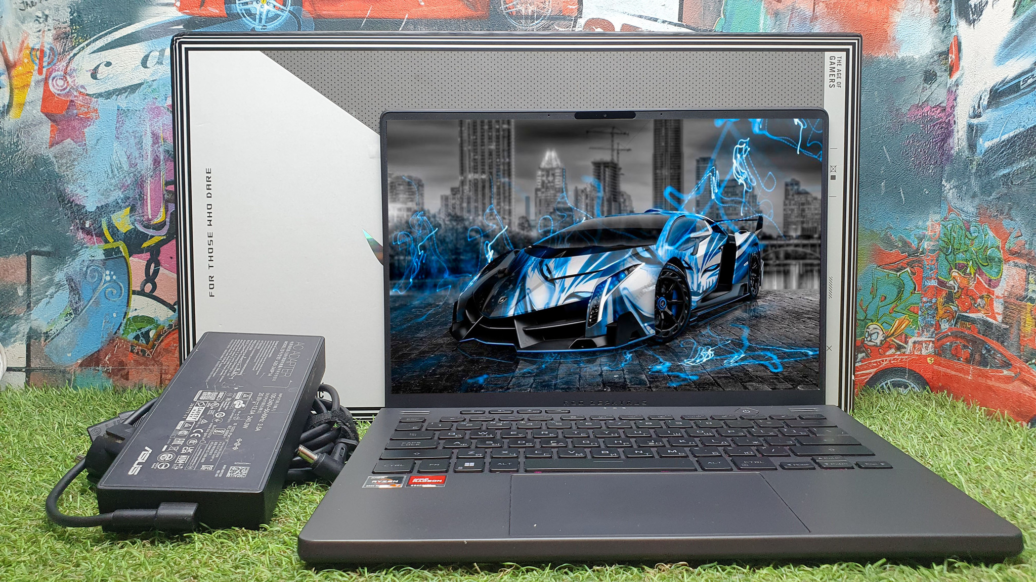 Ноутбук ASUS Ryzen 7/16Gb/RX 6700S 8Gb/144Hz/ROG Zephyrus G14 GA402RJ ...