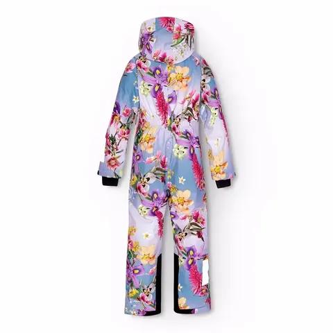 Molo (Моло) Hux Gradient Bloom детский зимний комбинезон для девочки