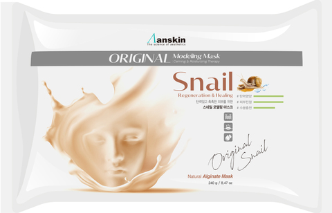 Альгинатная маска с муцином улитки ANSKIN