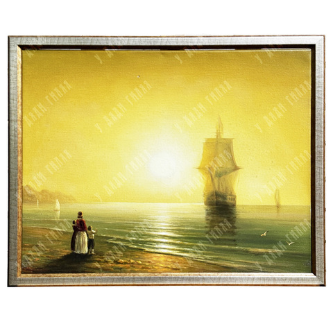 Кириллов К. Утро в море. Масло. 2020-е гг.