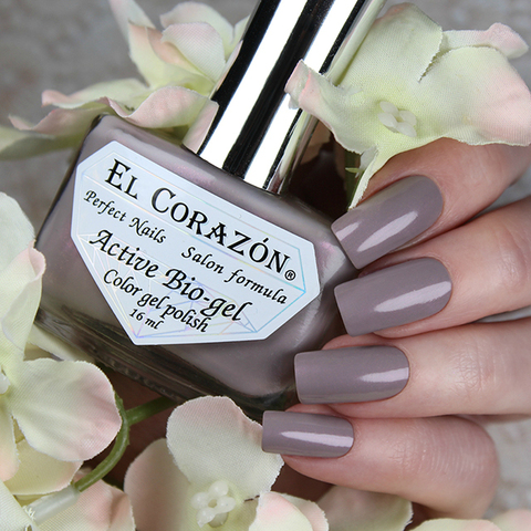 El Corazon 423/  20 active Bio-gel/Shimmer полупрозрачный основа тауп