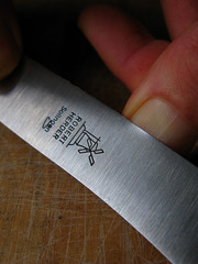 Нож для завтрака Windmuhlenmesser Buckels, 118 мм (грецкий орех)