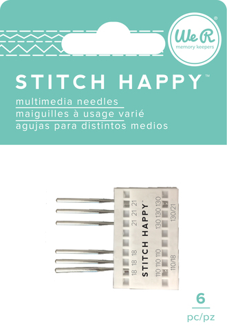 Набор игл для швейной машинки We R Stitch Happy Machine Needles -6шт.