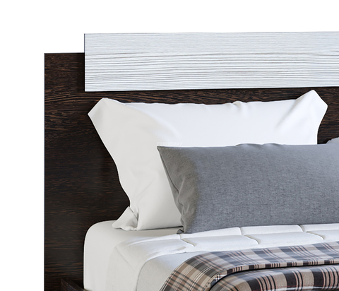 кровать ЭКО 1,4 м (венге/лоредо)