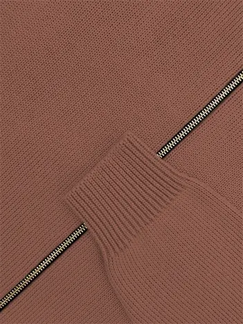 Толстовка на замке из шелка