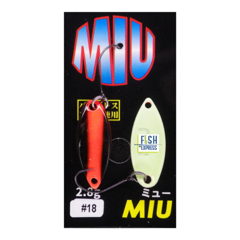 Блесна колеблющаяся на форель MIU LTD 3.5гр #18