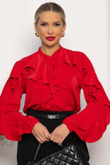 Блуза Дыхание весны (красная) Б14926-5М LT Collection
