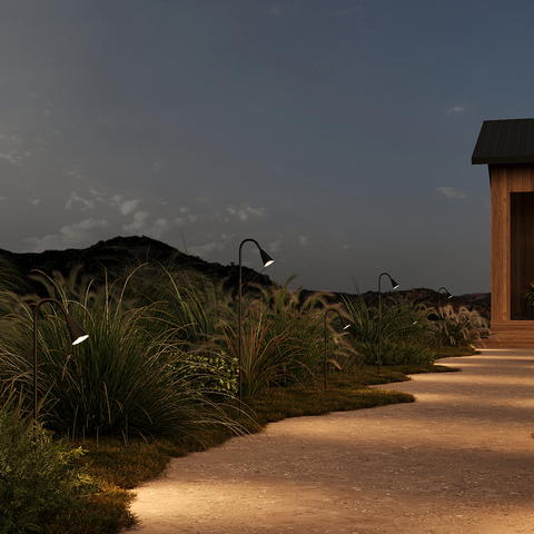 Ландшафтный светодиодный светильник Maytoni Barb O531FL-L3B3K