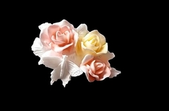 Силиконовый молд № 2047 Мотылек в цветах