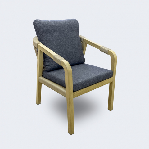 Стул Ideal Patio ЛЕОНОРЕН натуральный тик - роуп