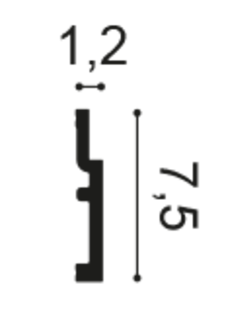Плинтус SX187