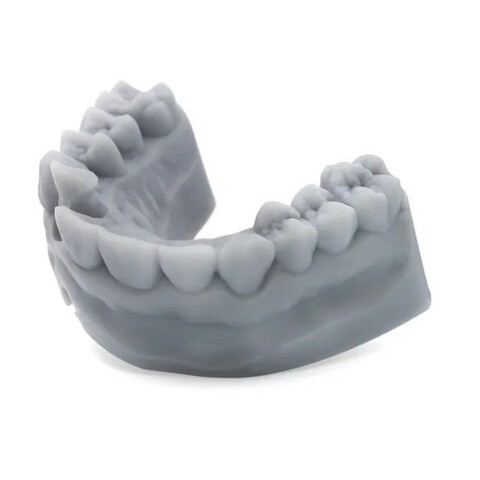 Фотополимерная смола HARZ Labs Dental Model Light Grey, светло-серый (500 гр)