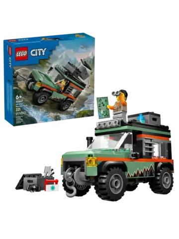 Конструктор LEGO Сity 60447 Внедорожный горный грузовик 4x4