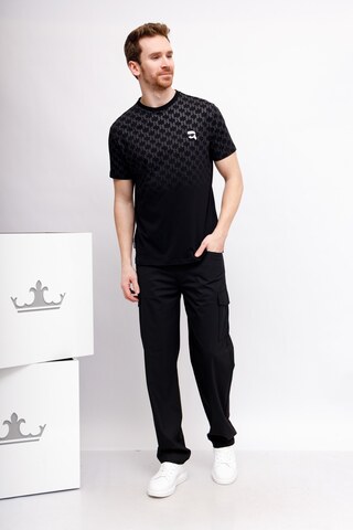 KARL Lagerfeld Футболка хлопковая с лого