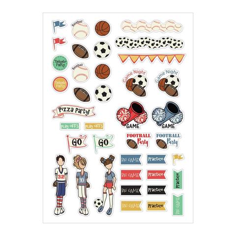 Набор стикеров Julie Nutting Planner Stickers- Sport-39шт