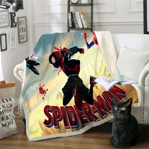Человек паук одеяло детское в ассортименте