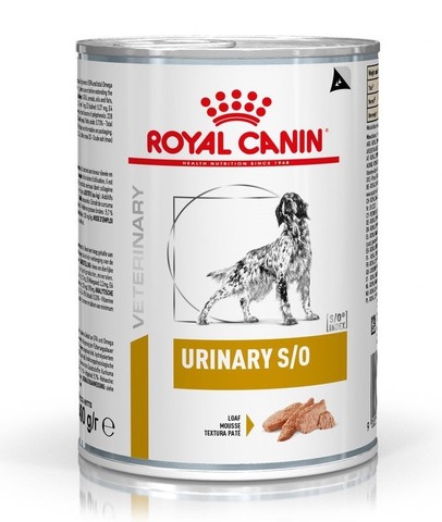 Royal Canin Urinary S/O Консервы для собак при мочекаменной болезни 0,41кг