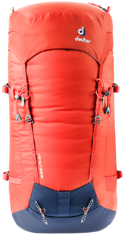 Картинка рюкзак для скитура Deuter Guide Lite 30+ Papaya/Navy - 3