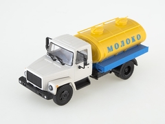 GAZ-3307 G6-OTA-4,2 Tanker Milk white-yellow Our Trucks #7 (limited edition)