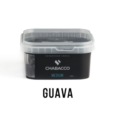 Кальянная смесь Chabacco Medium - Guava (Гуава) 200 г