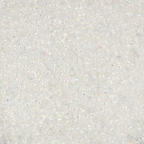 Бисер TOHO, Demi Round, цвет прозрачный перламутр (0161), размер 11 (2.2мм),  5 г