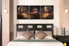 Модульная картина "Винный погреб"